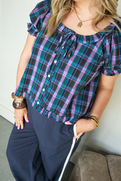 THE RILEY RUFFLE TOP