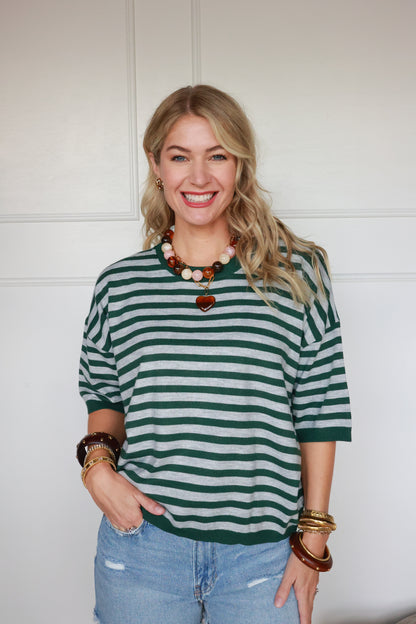 THE HUNTER STRIPED TOP