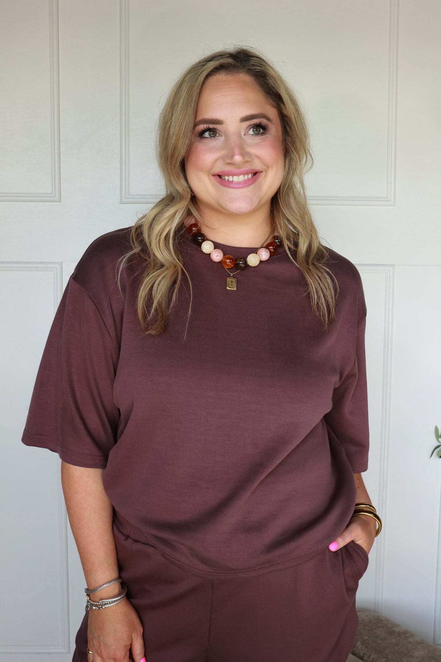 THE PLUM SET | TOP ONLY
