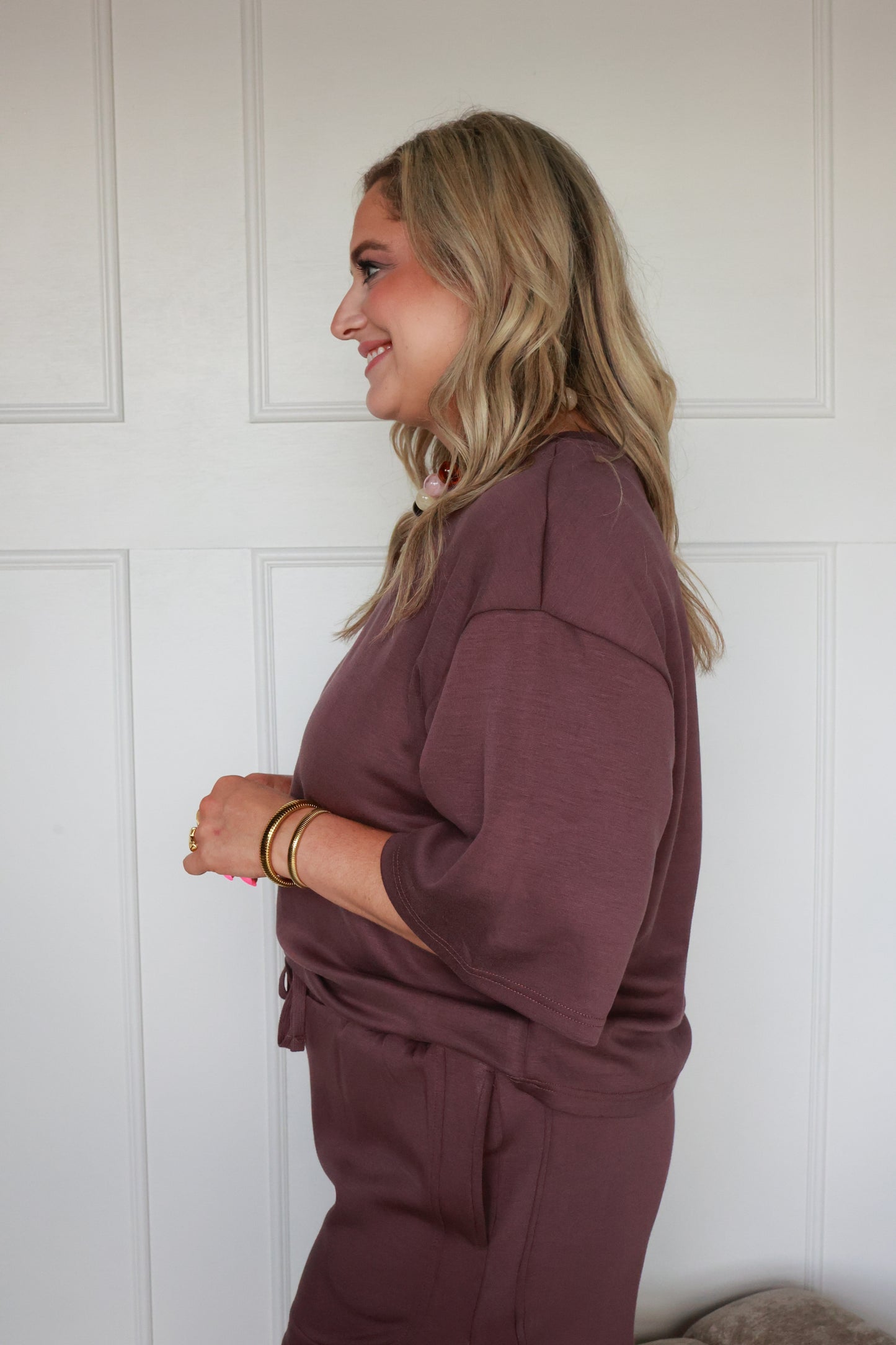 THE PLUM SET | TOP ONLY