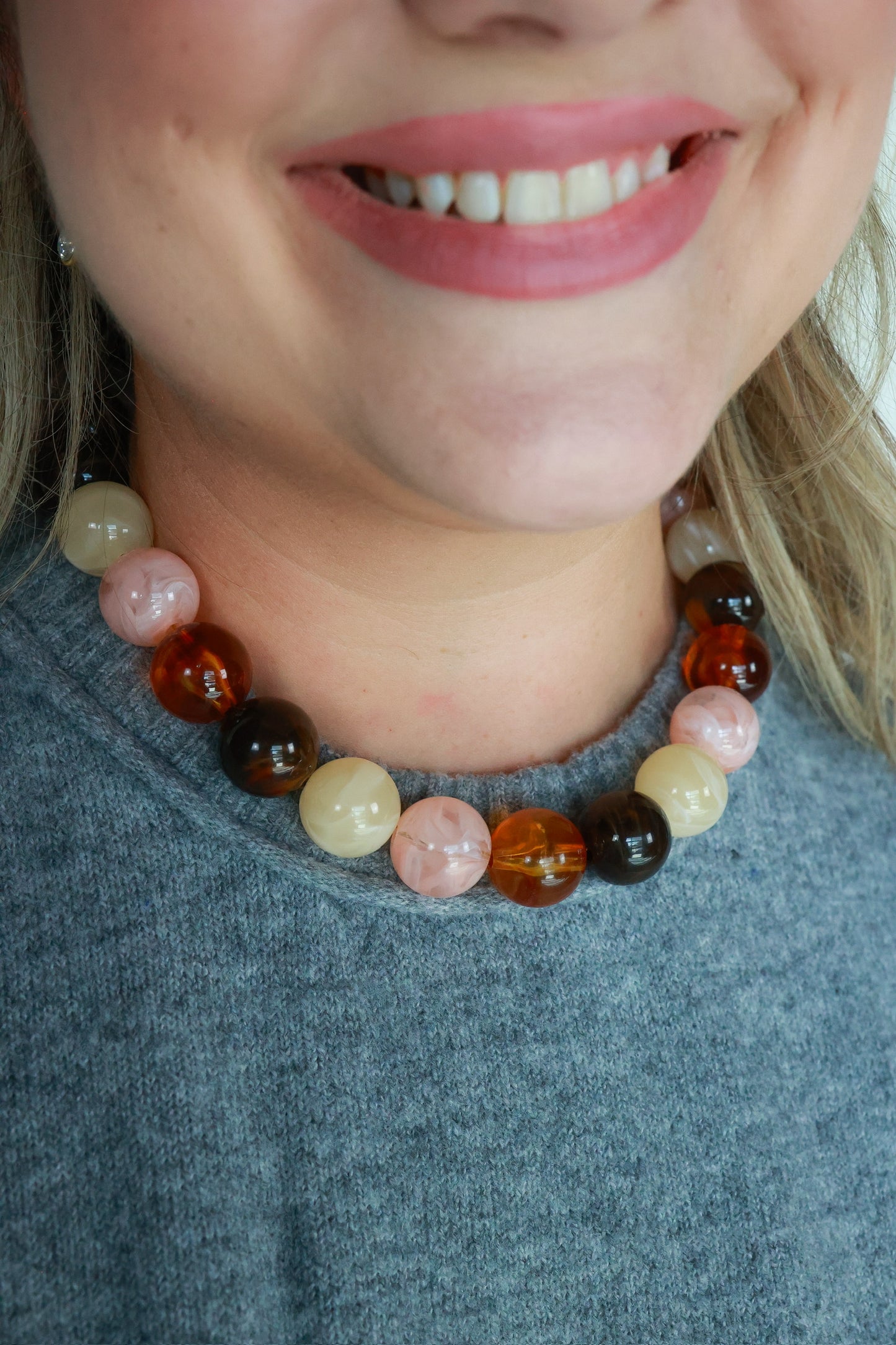 HARVEST MOON BUBBLE NECKLACE