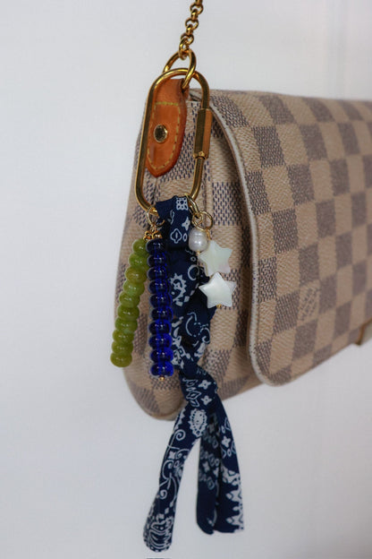 KEYCHAIN CHARM | NAVY  BLUE