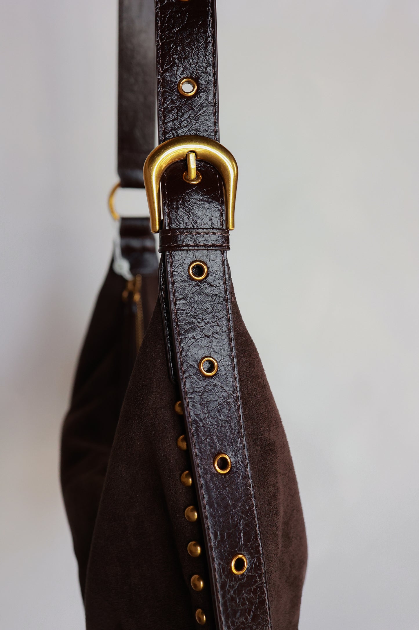 THE LENNON CROSS BODY | CHOCOLATE