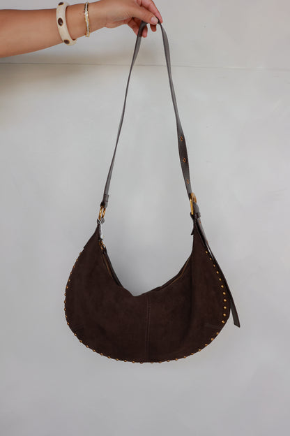 THE LENNON CROSS BODY | CHOCOLATE