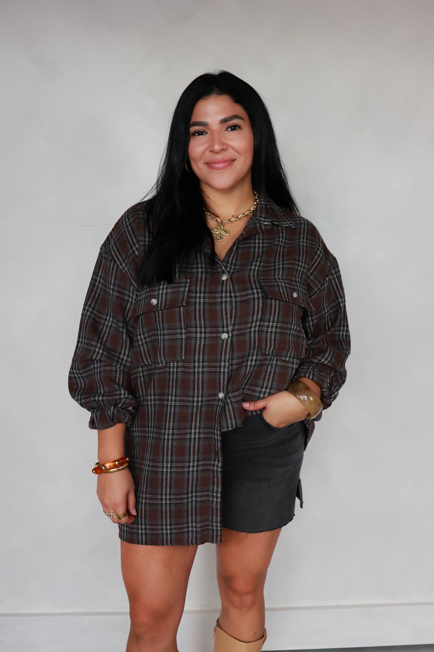 PRE ORDER | THE HARVEST PLAID TOP | *arrives 8/26*
