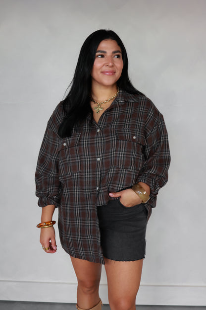 PRE ORDER | THE HARVEST PLAID TOP | *arrives 8/26*