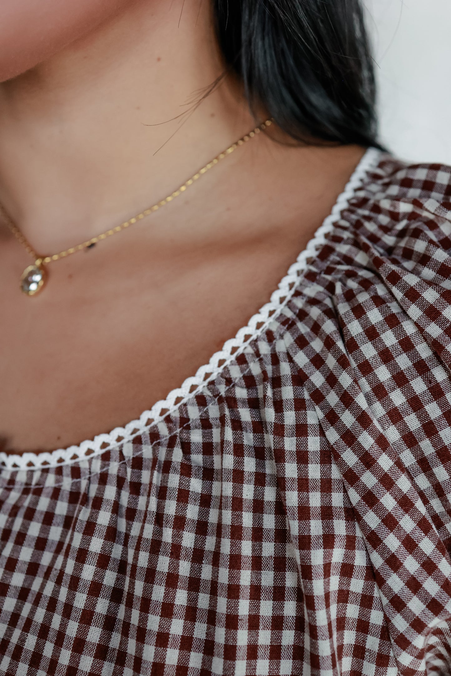 THE SWEET GINGHAM TOP