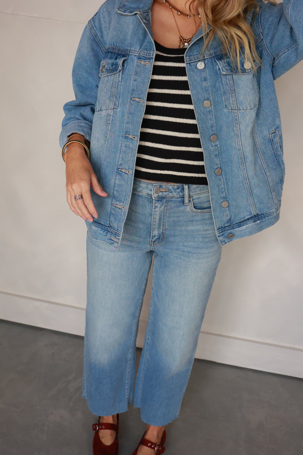 THE ELLIS STRIPE TOP