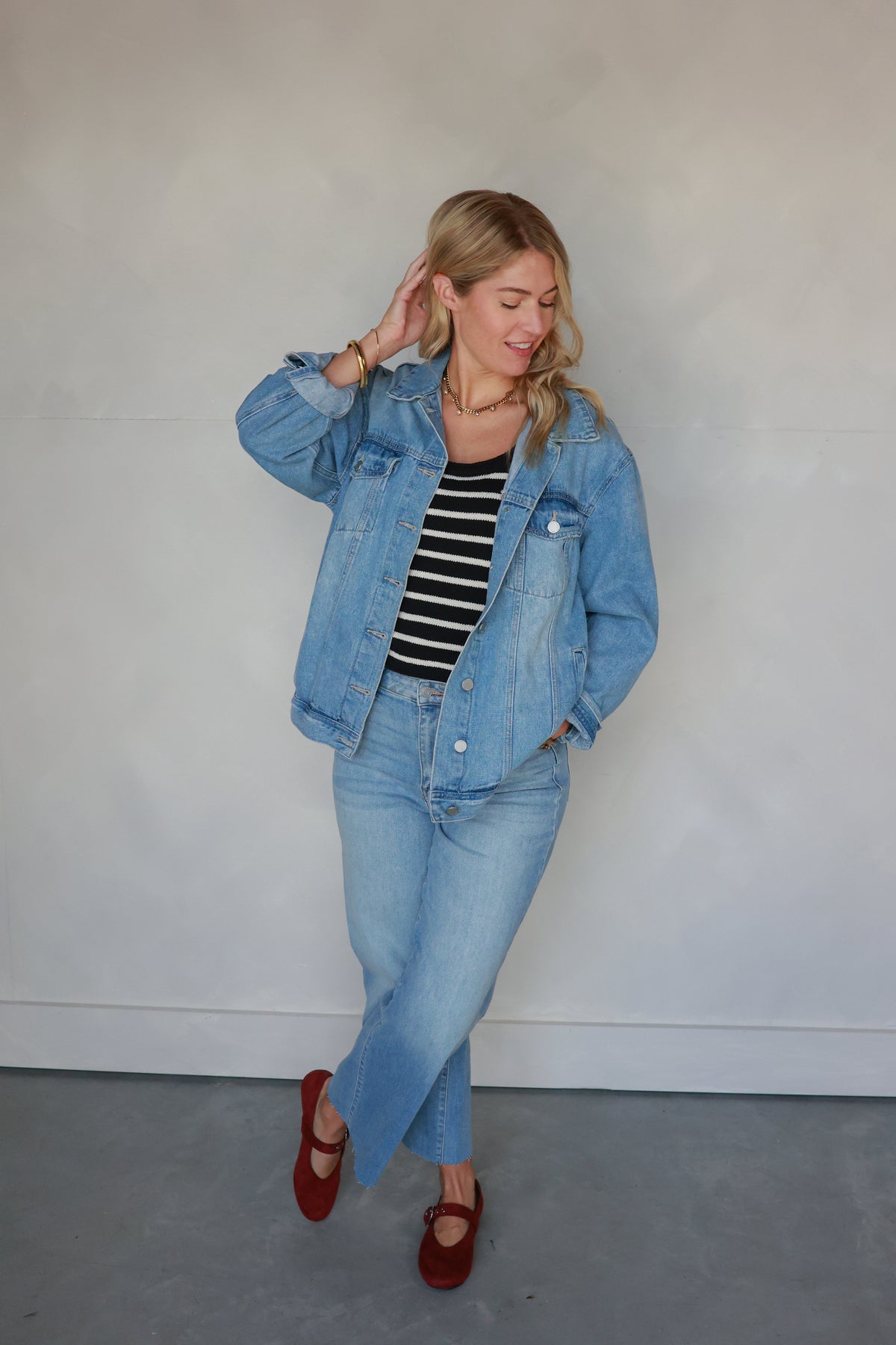THE ELLIS STRIPE TOP