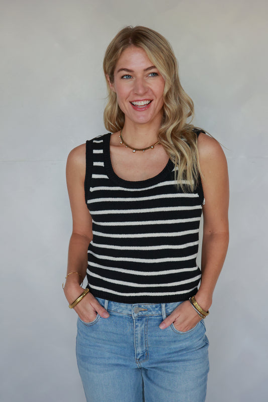 THE ELLIS STRIPE TOP