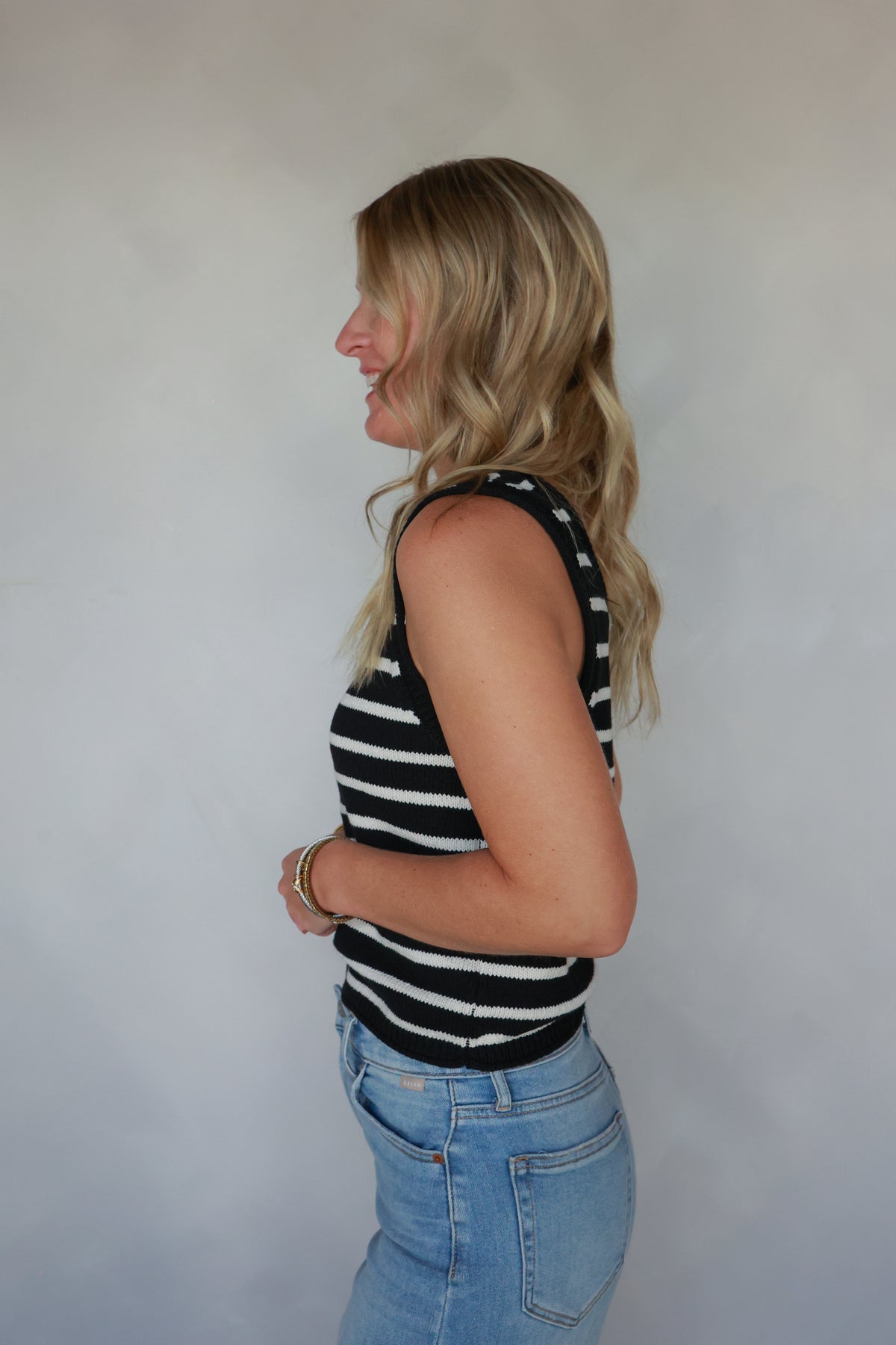 THE ELLIS STRIPE TOP