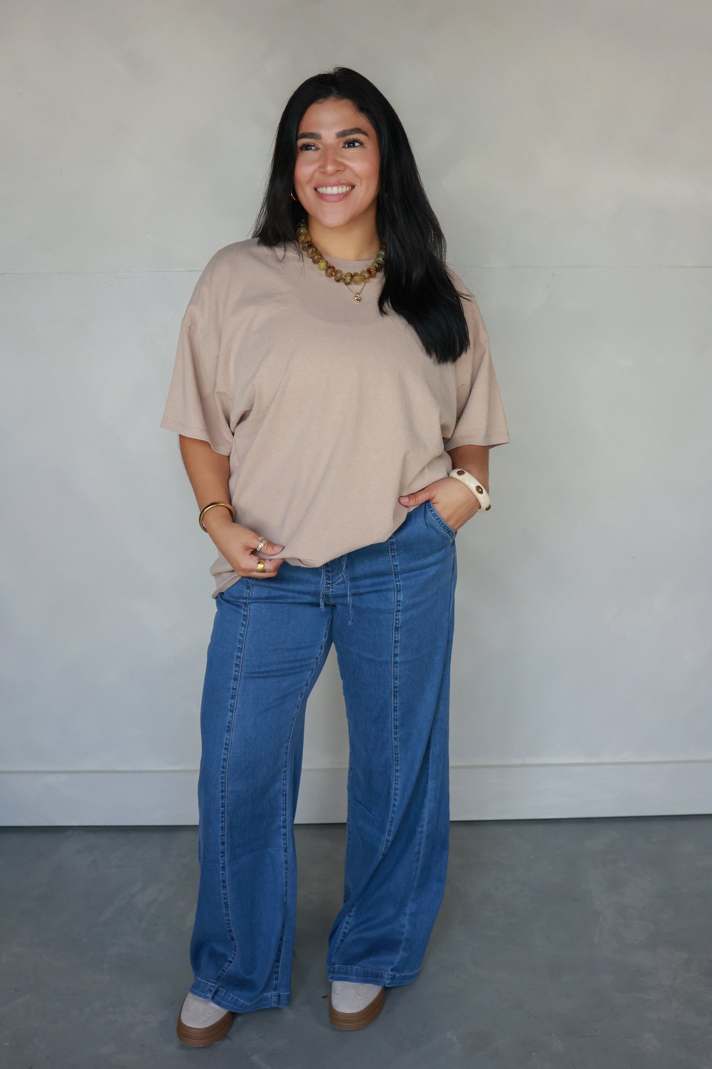 THE BIG TEE | DARK TAUPE