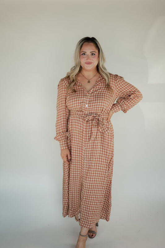 THE GRACIE GINGHAM DRESS