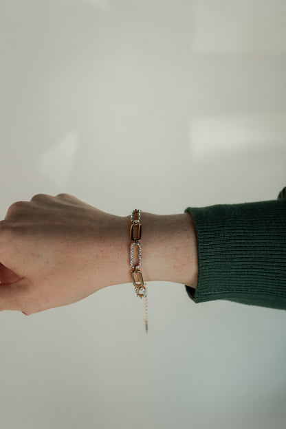 THE LUXE PAPERCLIP BRACELET