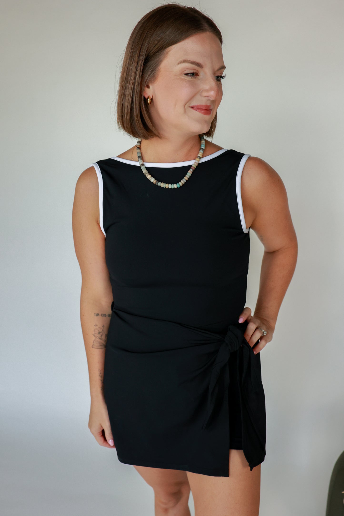 RELUXE WRAP DRESS
