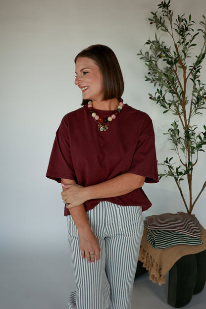 THE CORE BOXY TEE