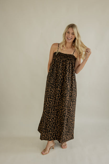 THE LEOPARD PRINT MAXI DRESS