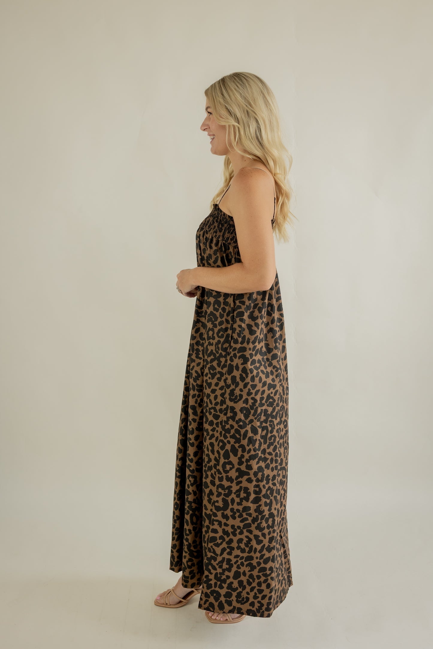 THE LEOPARD PRINT MAXI DRESS