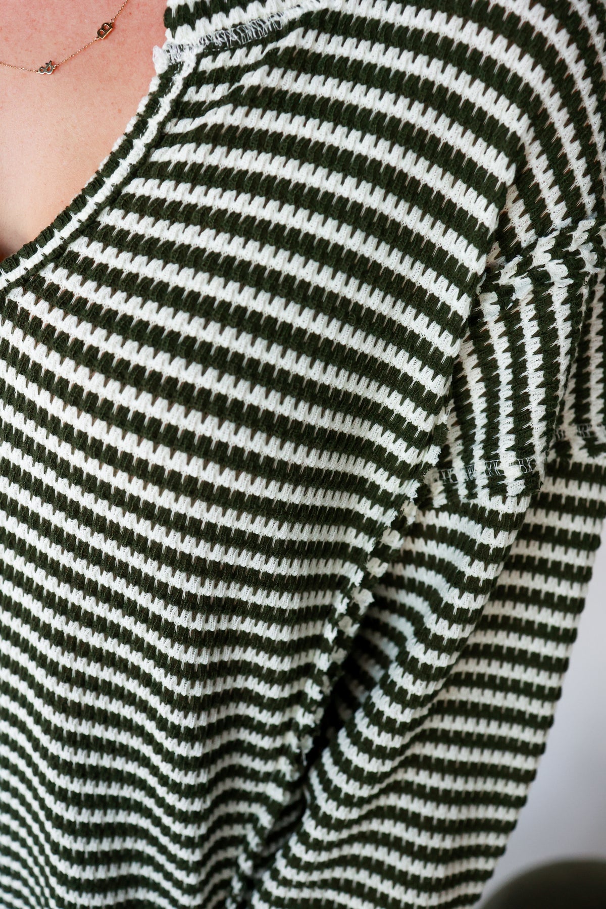 THE OLIVE GROVE STRIPE TOP