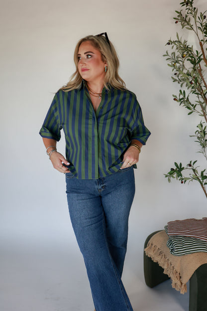 THE EVERGREEN STRIPED SHIRT