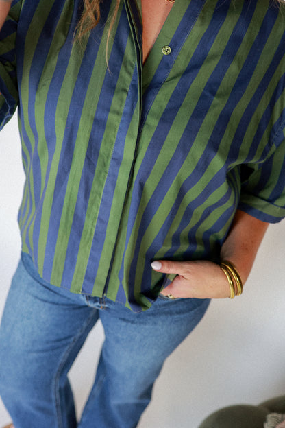 THE EVERGREEN STRIPED SHIRT