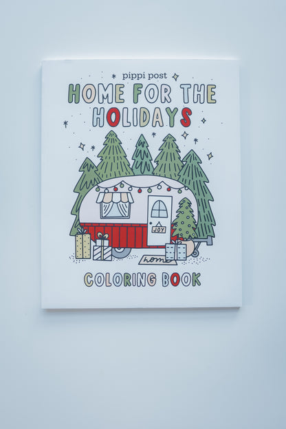 HOLIDAY COLORING BOOK