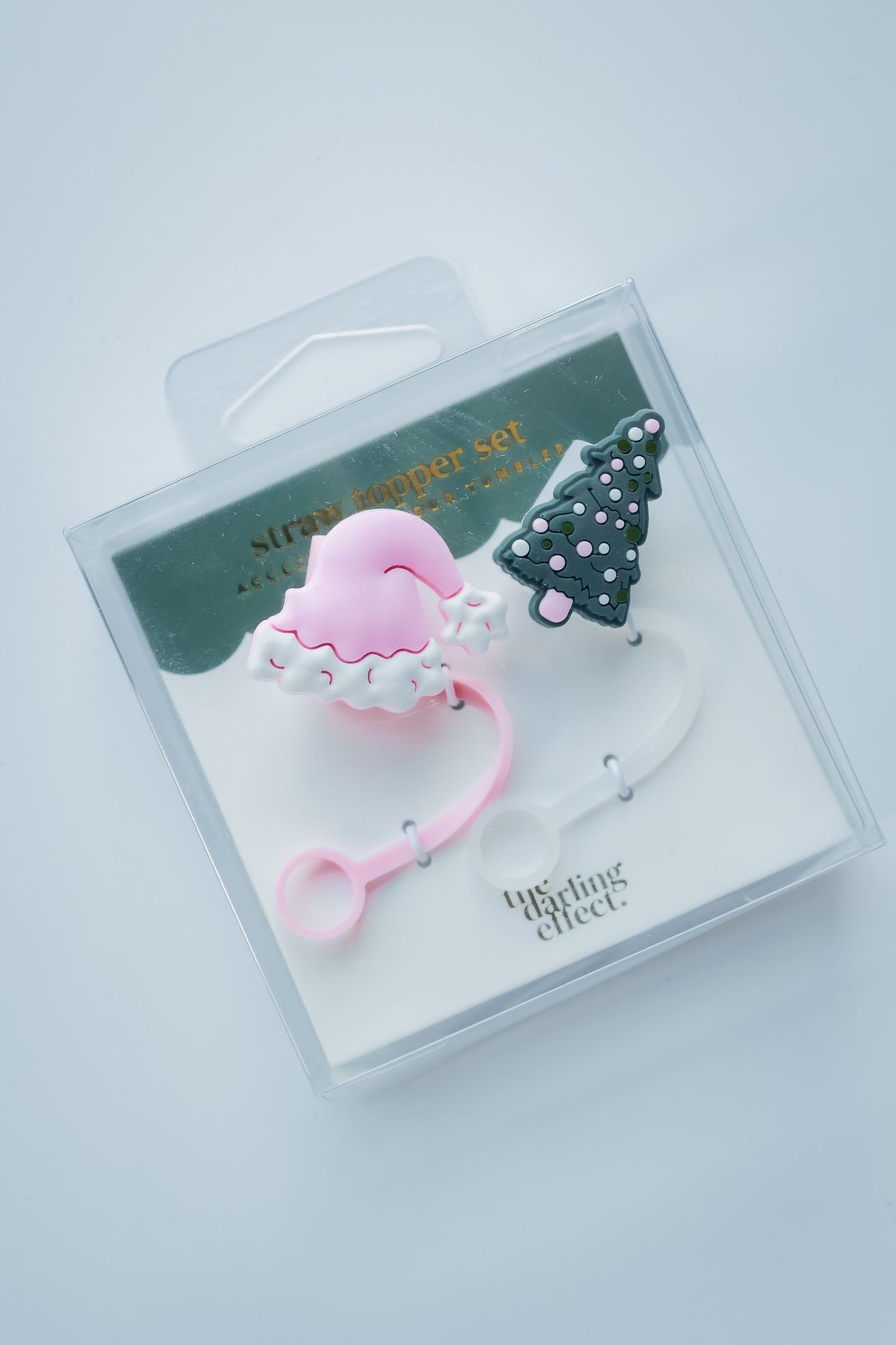 STRAW TOPPER | SANTA BABY