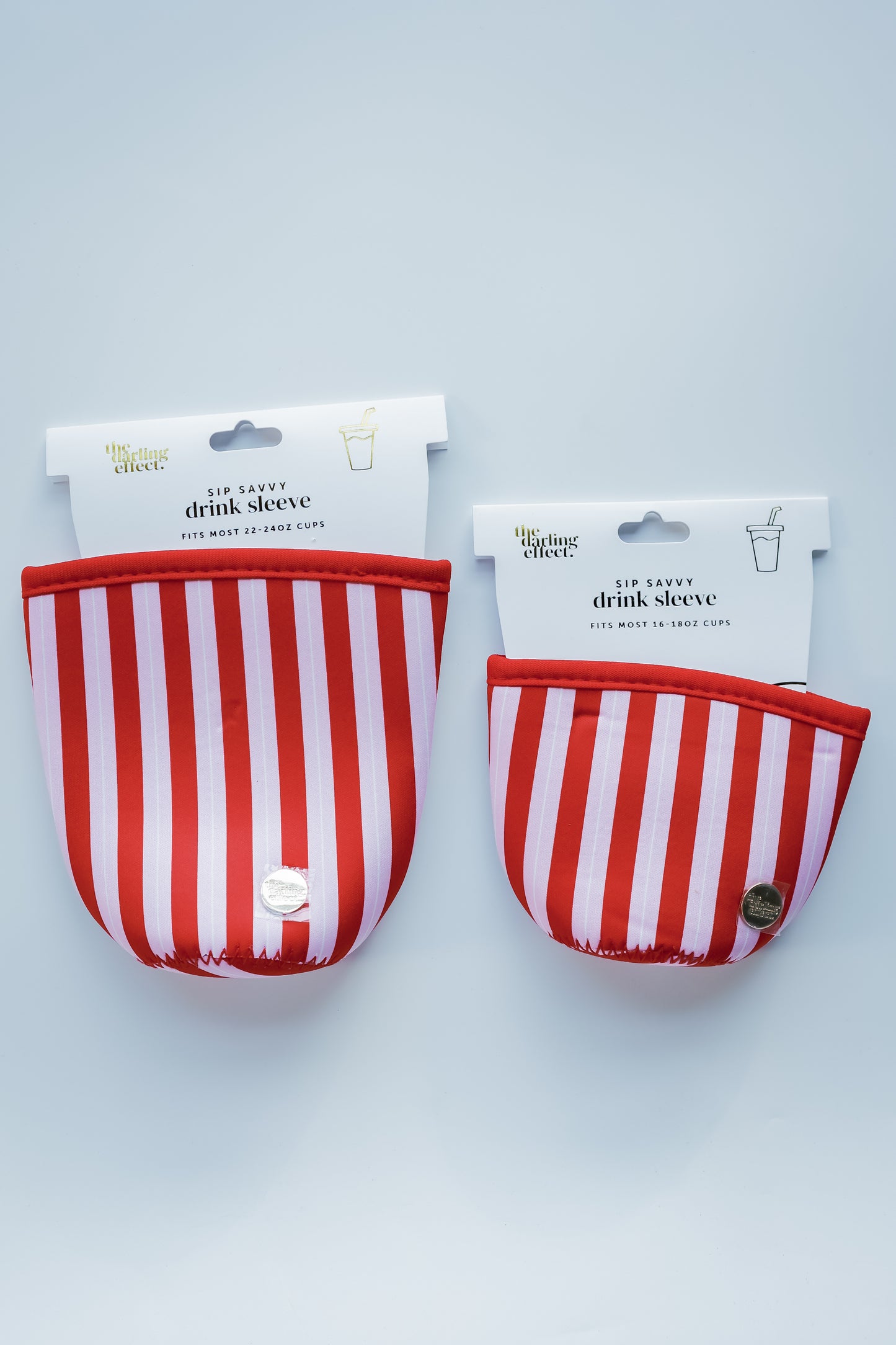 DRINK SLEEVE | REGULAR | PEPPERMINT STRIPES