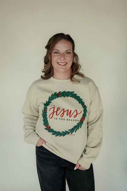 JESUS IS THE REASON SWEATSHIRT