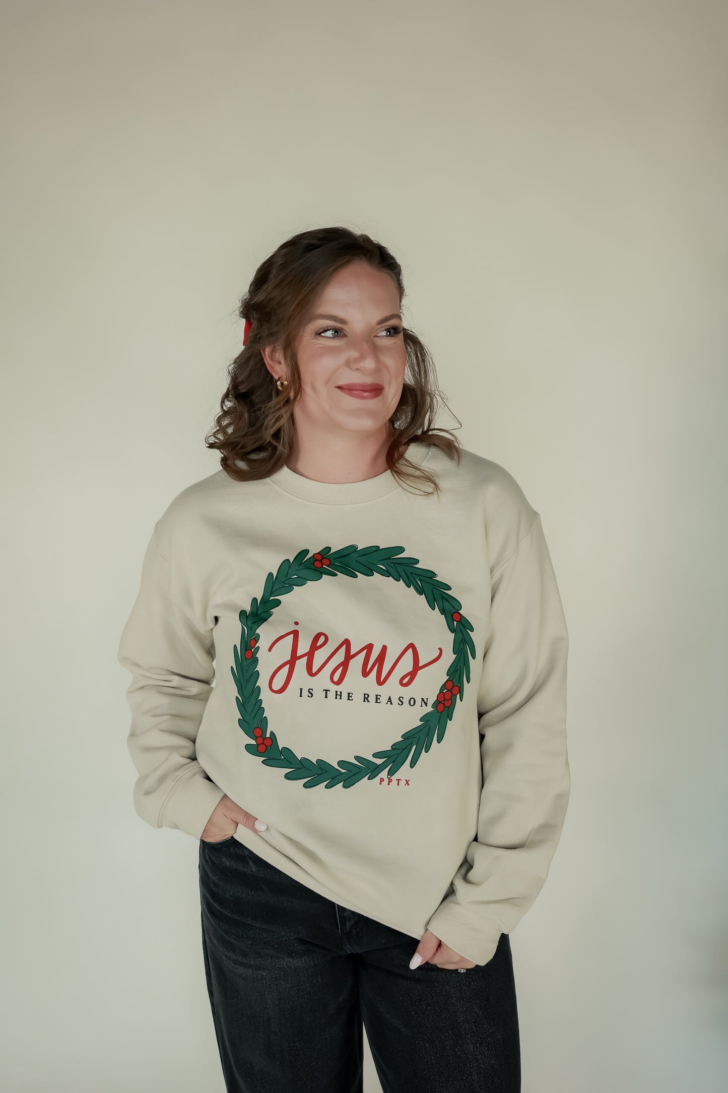 JESUS IS THE REASON SWEATSHIRT