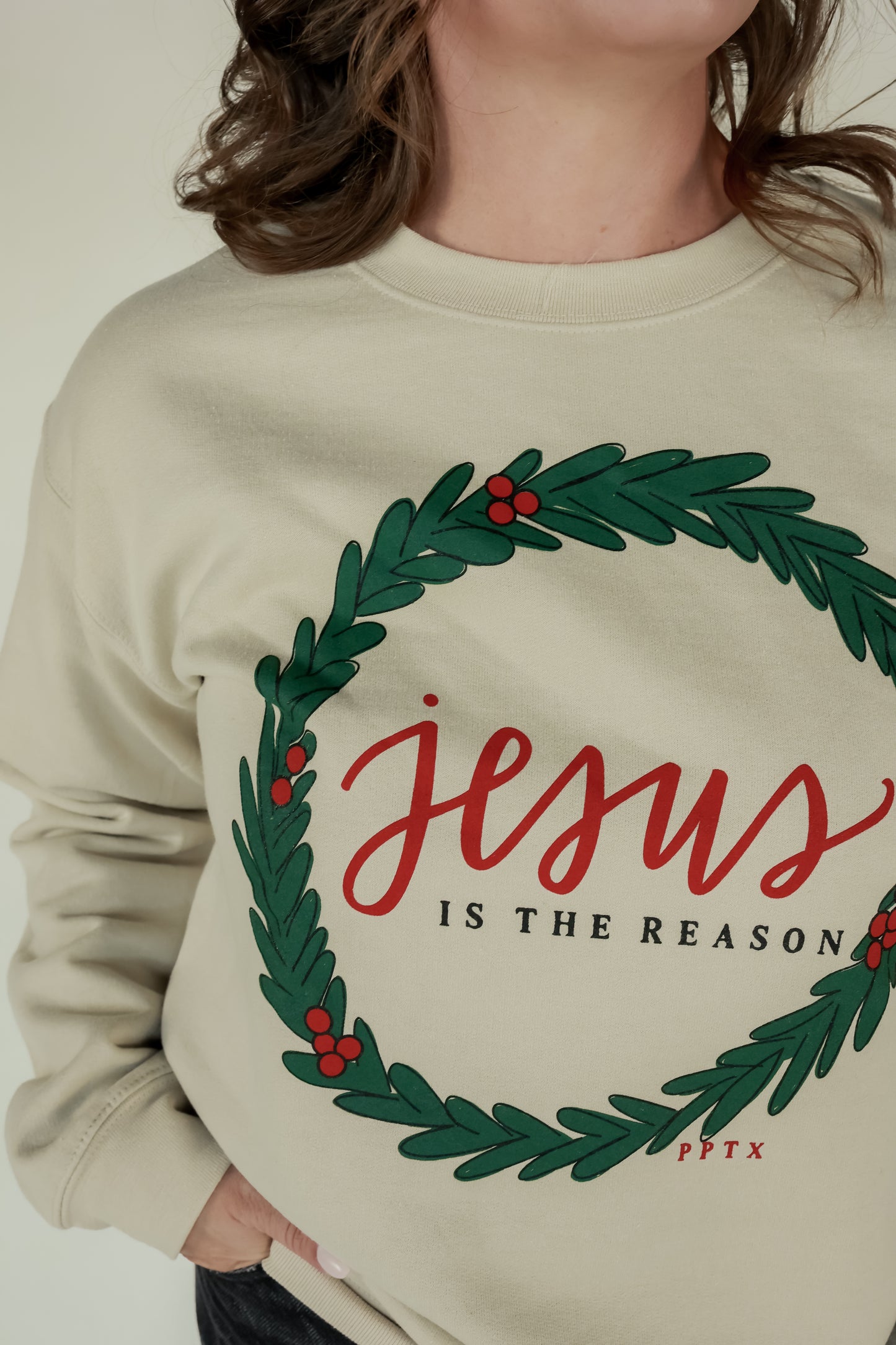 JESUS IS THE REASON SWEATSHIRT