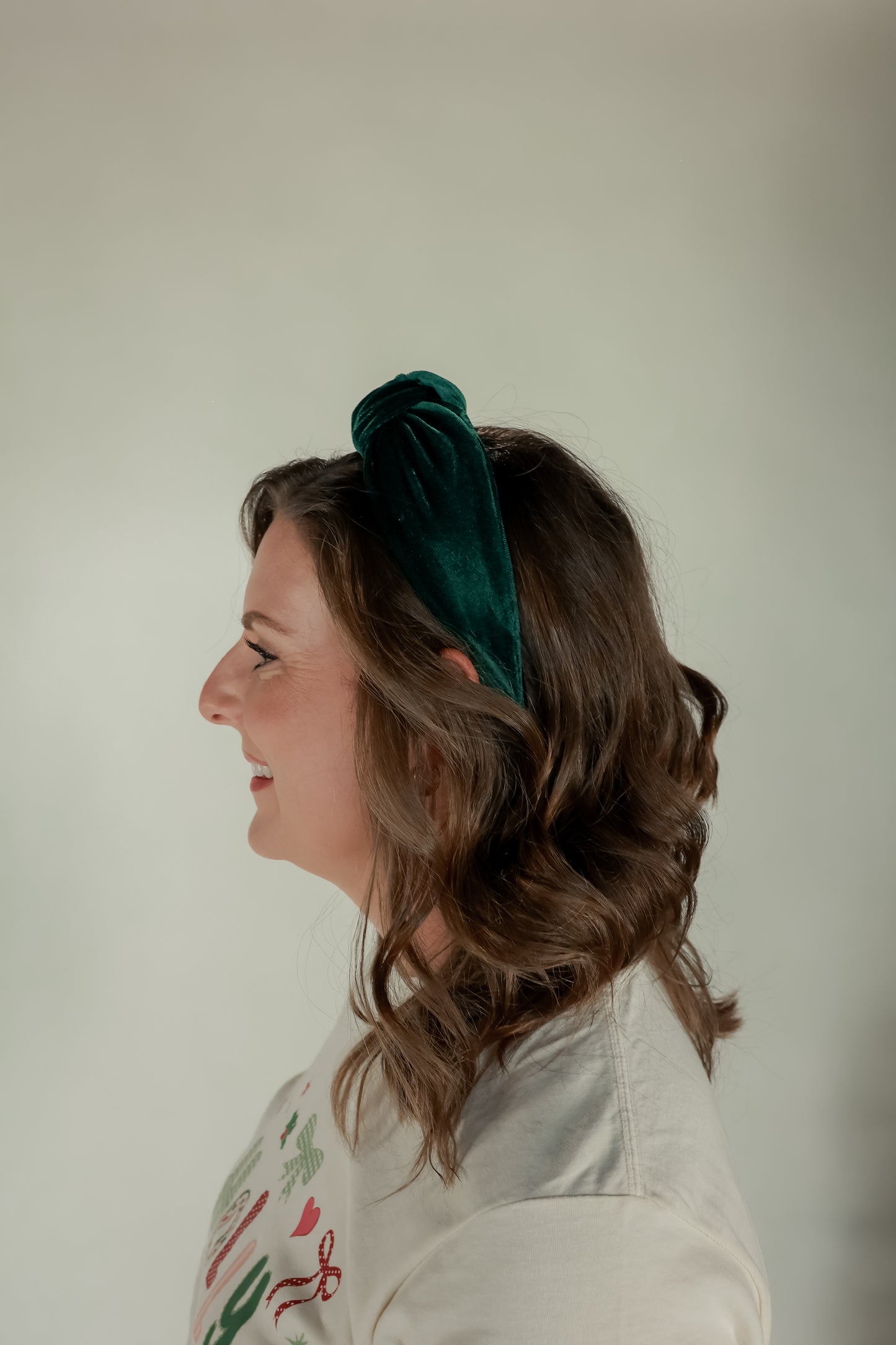 THE VELVET HEADBAND | GREEN