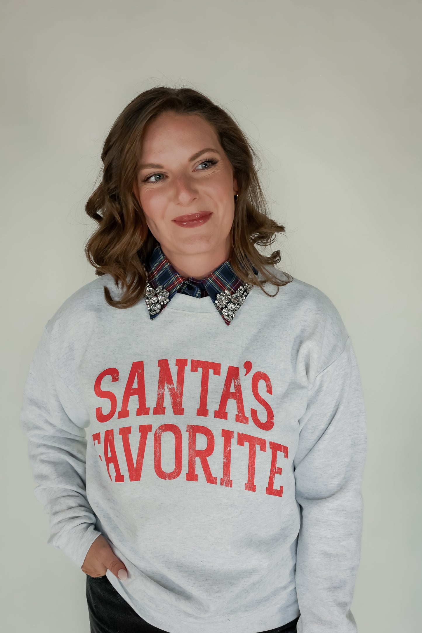 SANTA'S FAVORITE SWEATSHIRT