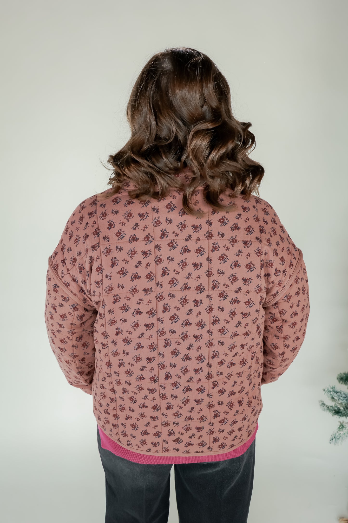 THE FLORAL MAUVE JACKET