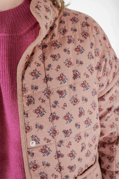 THE FLORAL MAUVE JACKET