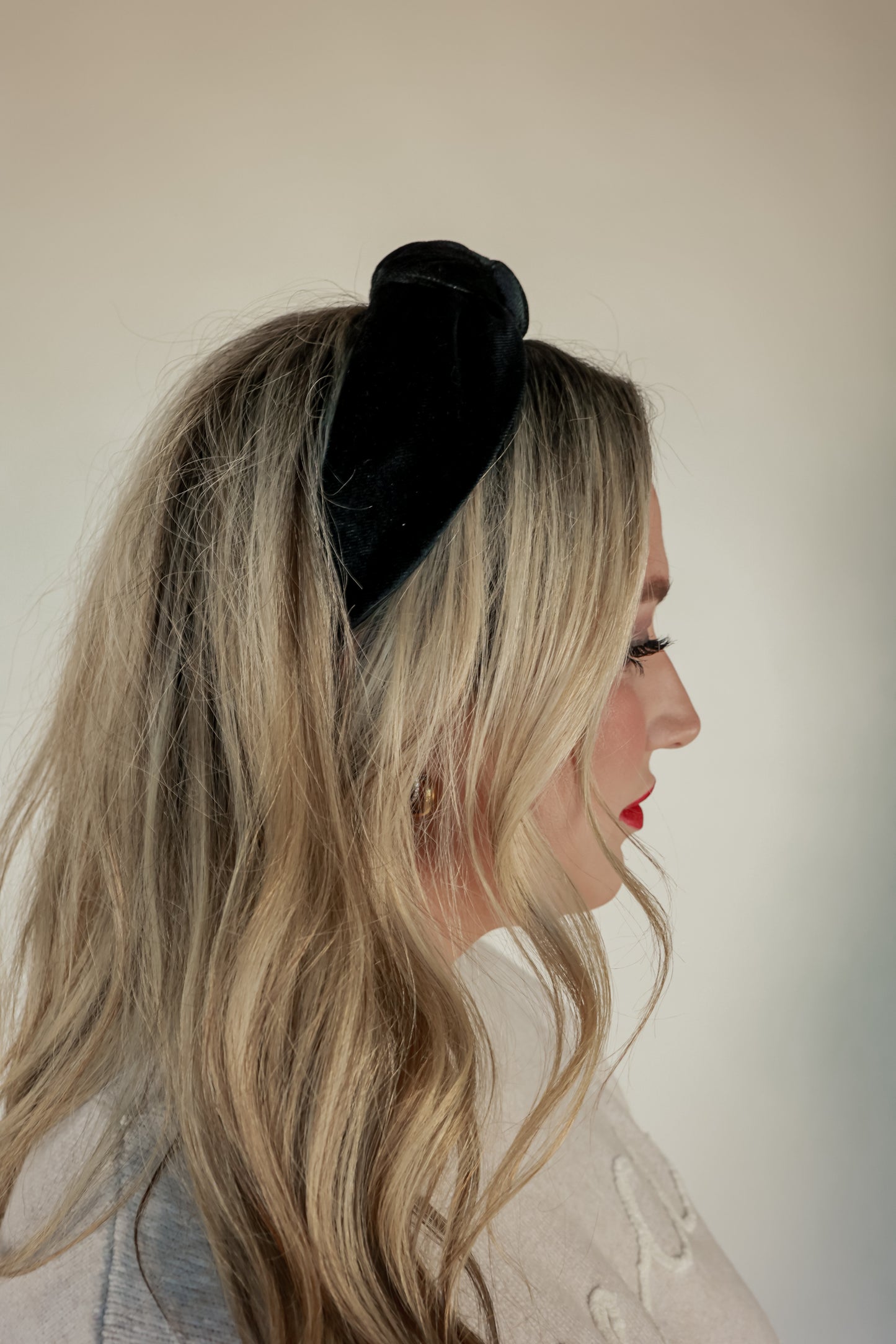 THE VELVET HEADBAND | BLACK