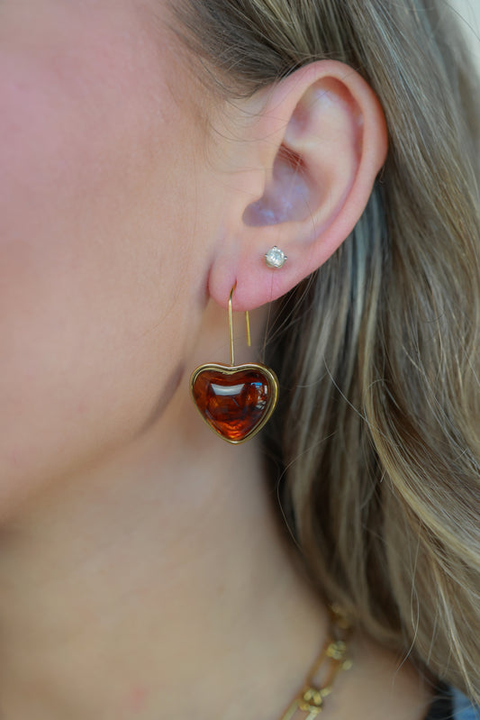 THE POSEY EARRING | TORTOISE
