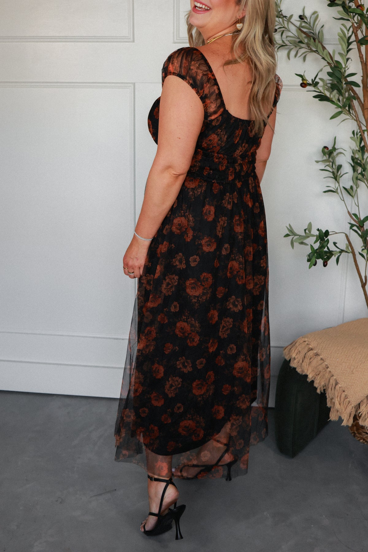 THE MIDNIGHT BLOOM DRESS