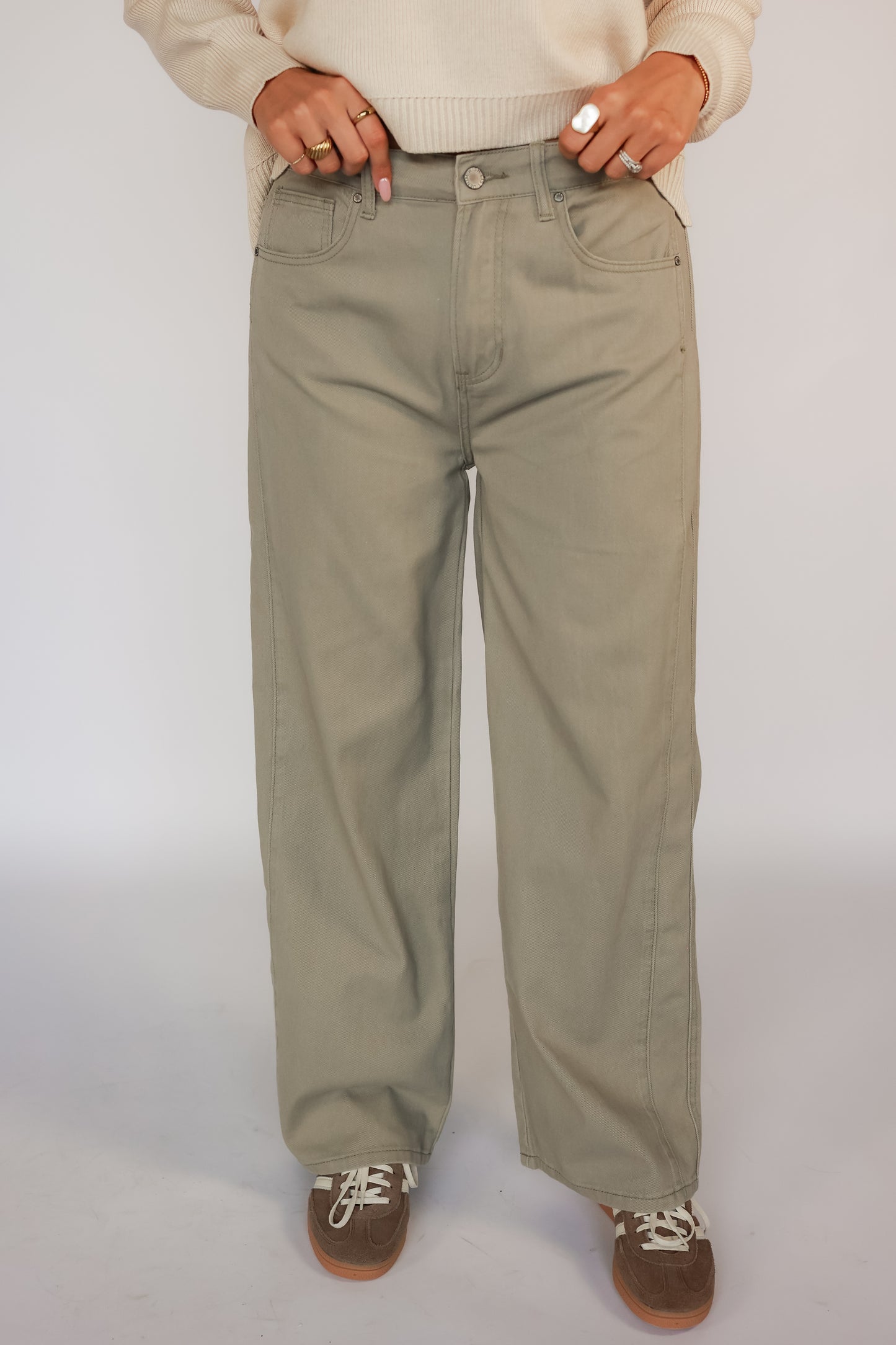 THE EASY GOING WIDE LEG PANTS