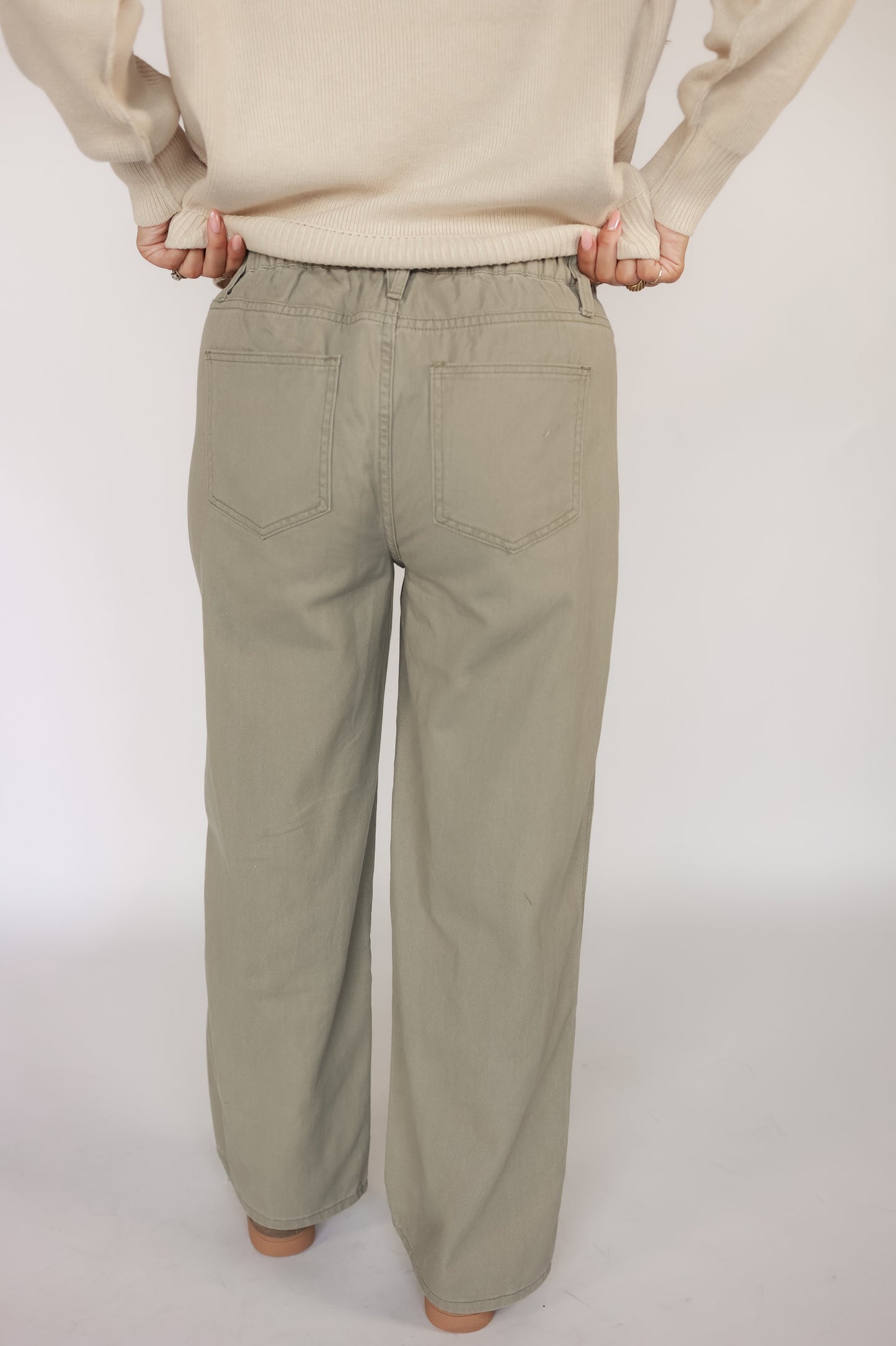 THE EASY GOING WIDE LEG PANTS