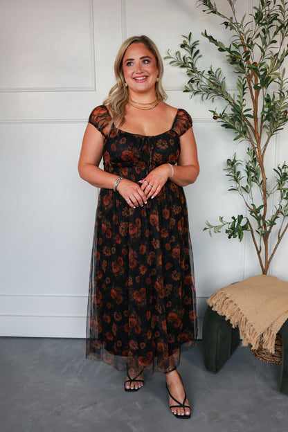 THE MIDNIGHT BLOOM DRESS