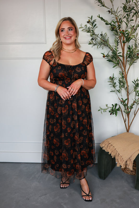 THE MIDNIGHT BLOOM DRESS
