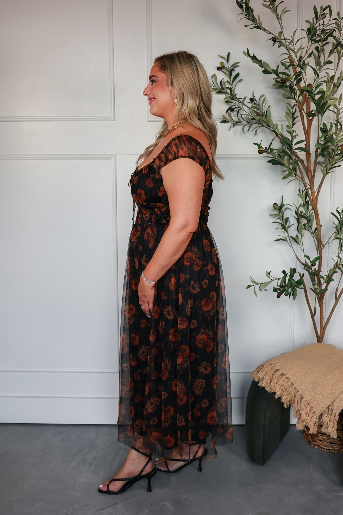 THE MIDNIGHT BLOOM DRESS