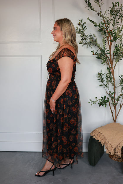 THE MIDNIGHT BLOOM DRESS