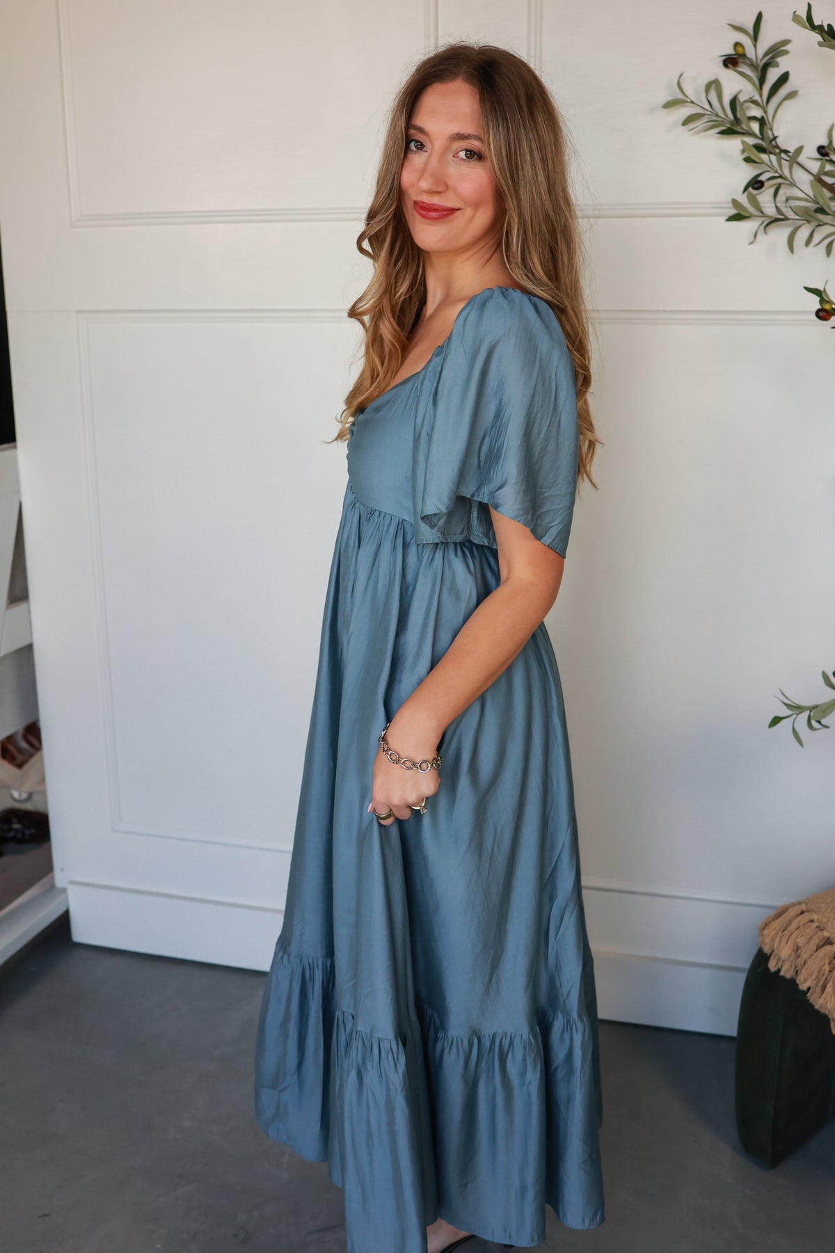 THE DUSK BLUE DRESS