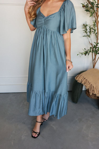 THE DUSK BLUE DRESS