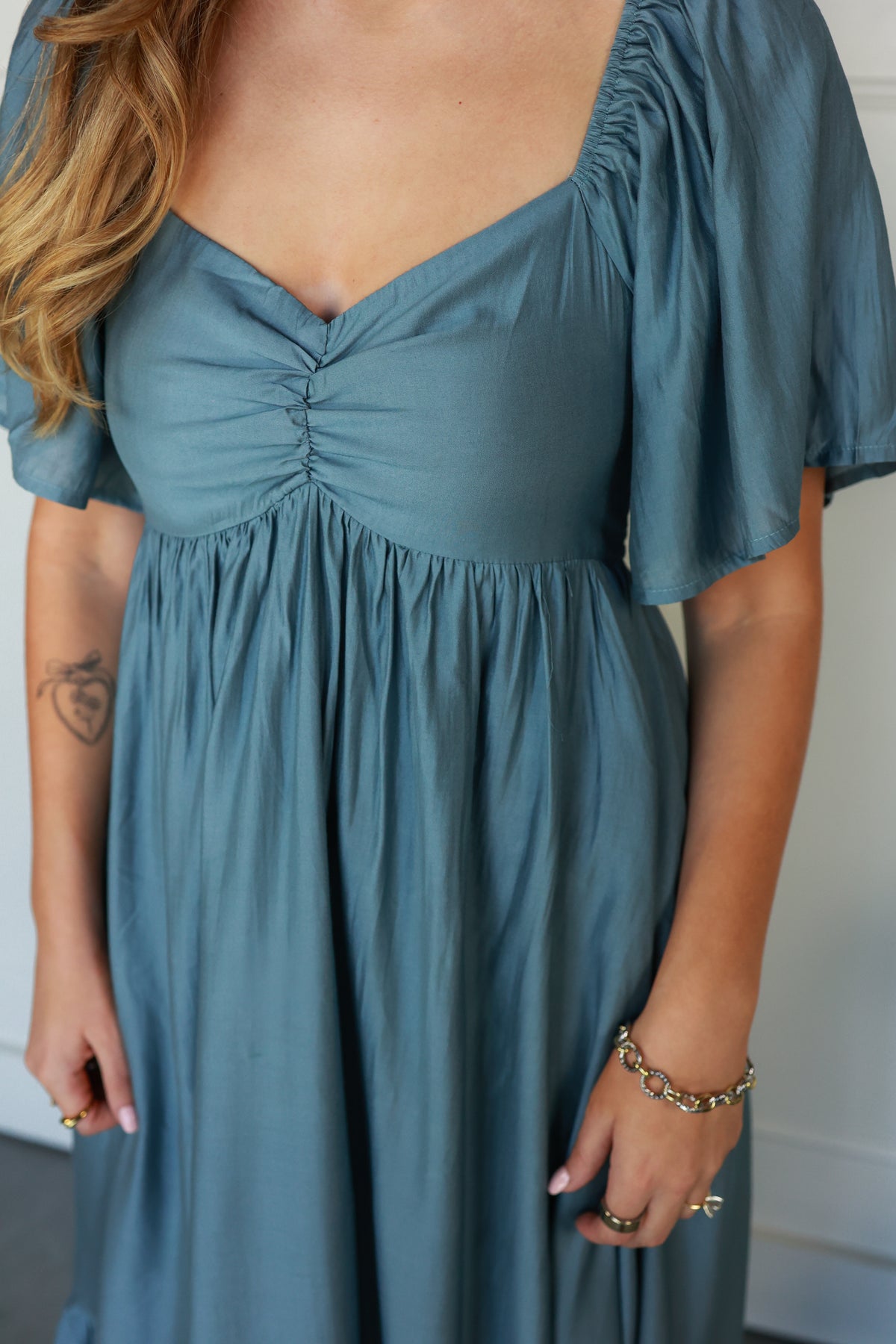THE DUSK BLUE DRESS