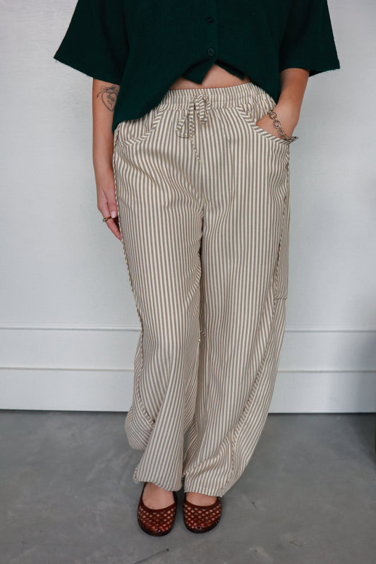 THE ROWAN STRIPED PANTS