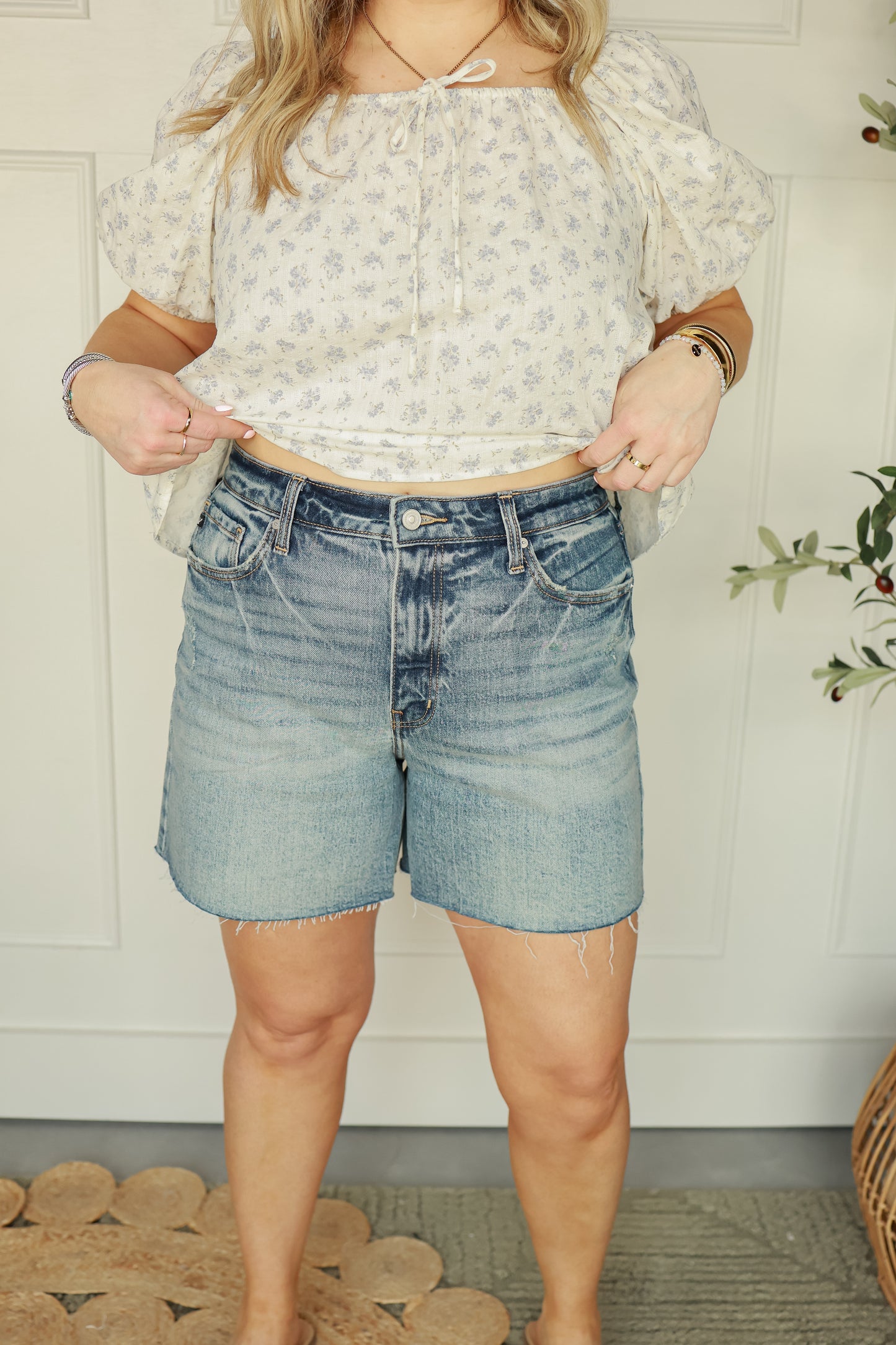 90'S HIGH RISE SHORTS | KAN CAN