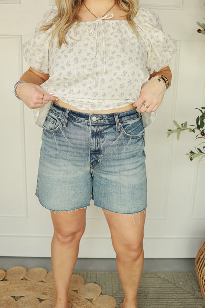 90'S HIGH RISE SHORTS | KAN CAN